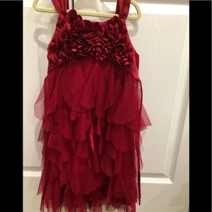 Like New Beautiful Red Girls Dress